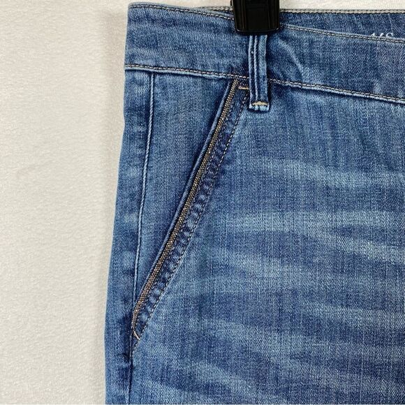 White House Black Market The Slim Ankle Denim Jeans Size 14 S - Picture 10 of 13